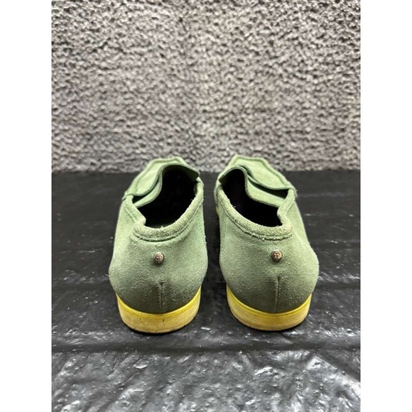 Cesare‎ Paciotti Italian Suede Leather Slip-On Loafer Green Mens Size 8 US main image 9